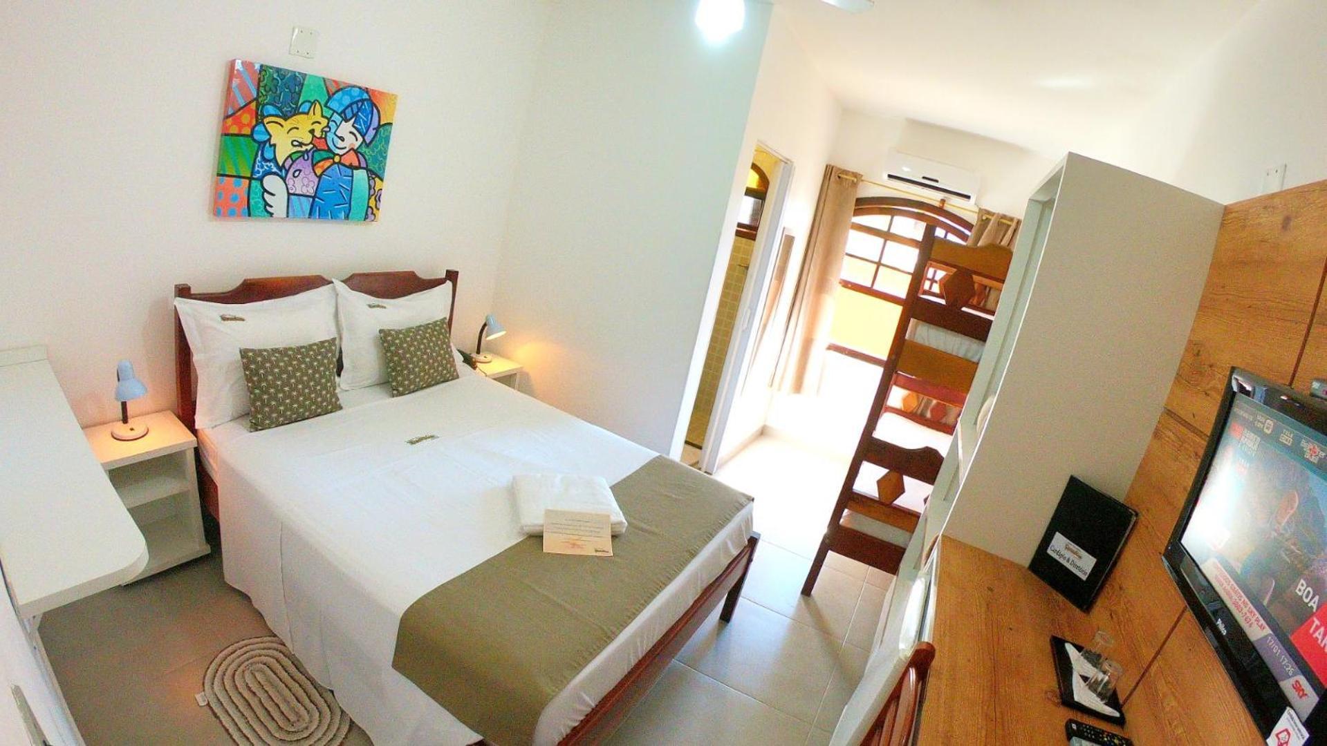 Hotel Pousada Paradise Карагуататуба Номер фото